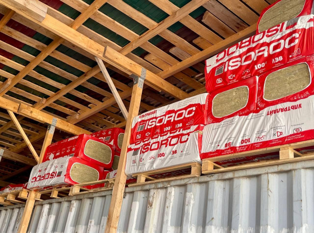 Изорок 1200*600*100 = 2,88 м2